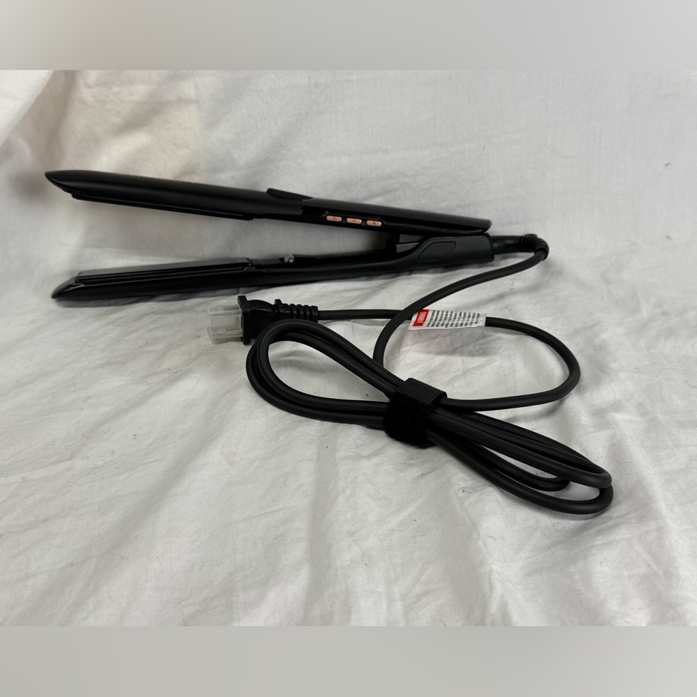 Annlary Hair Straightener 1 Inch Flat Iron and Curler 2 in 1 Titanium Ceramic
